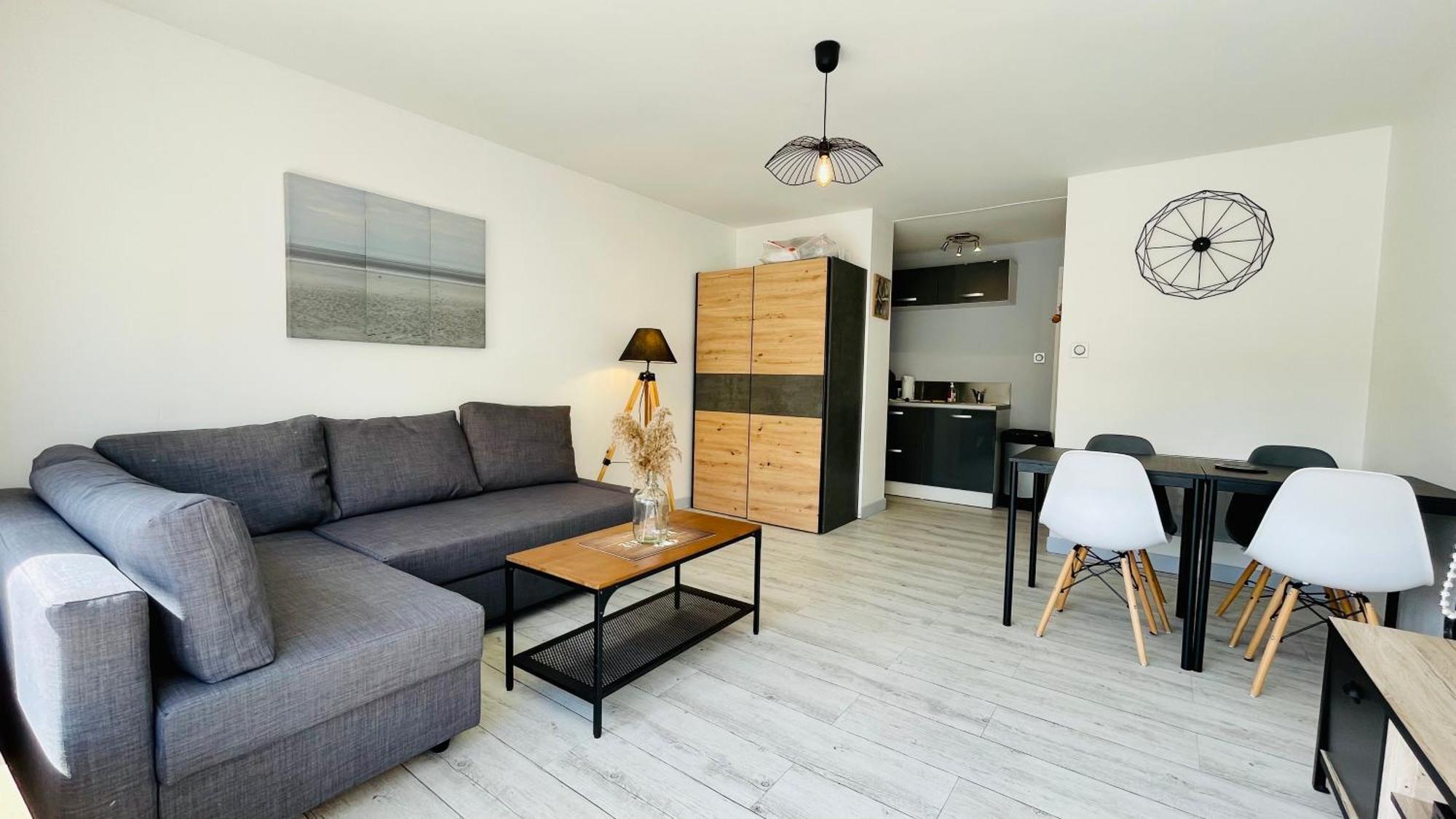 Appartement Sunrise Au Pied De La Plage แมร์ลิมงต์ ภายนอก รูปภาพ
